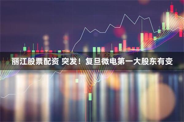 丽江股票配资 突发！复旦微电第一大股东有变